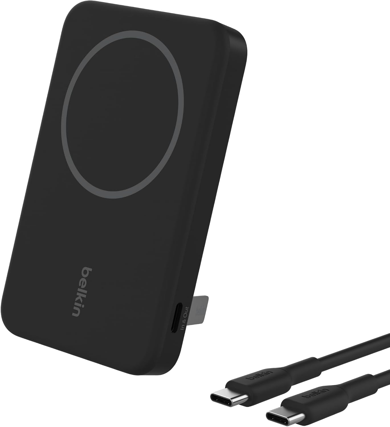 Belkin BoostCharge Pro Qi2 Belkin BoostCharge Pro Qi2 magnetic power bank with USB-C cable