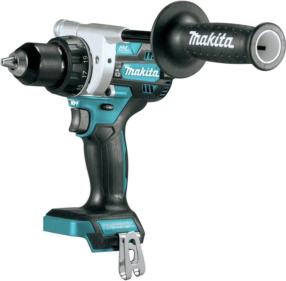 Makita 18V LXT XFD14Z brushless cordless driver drill with side handle