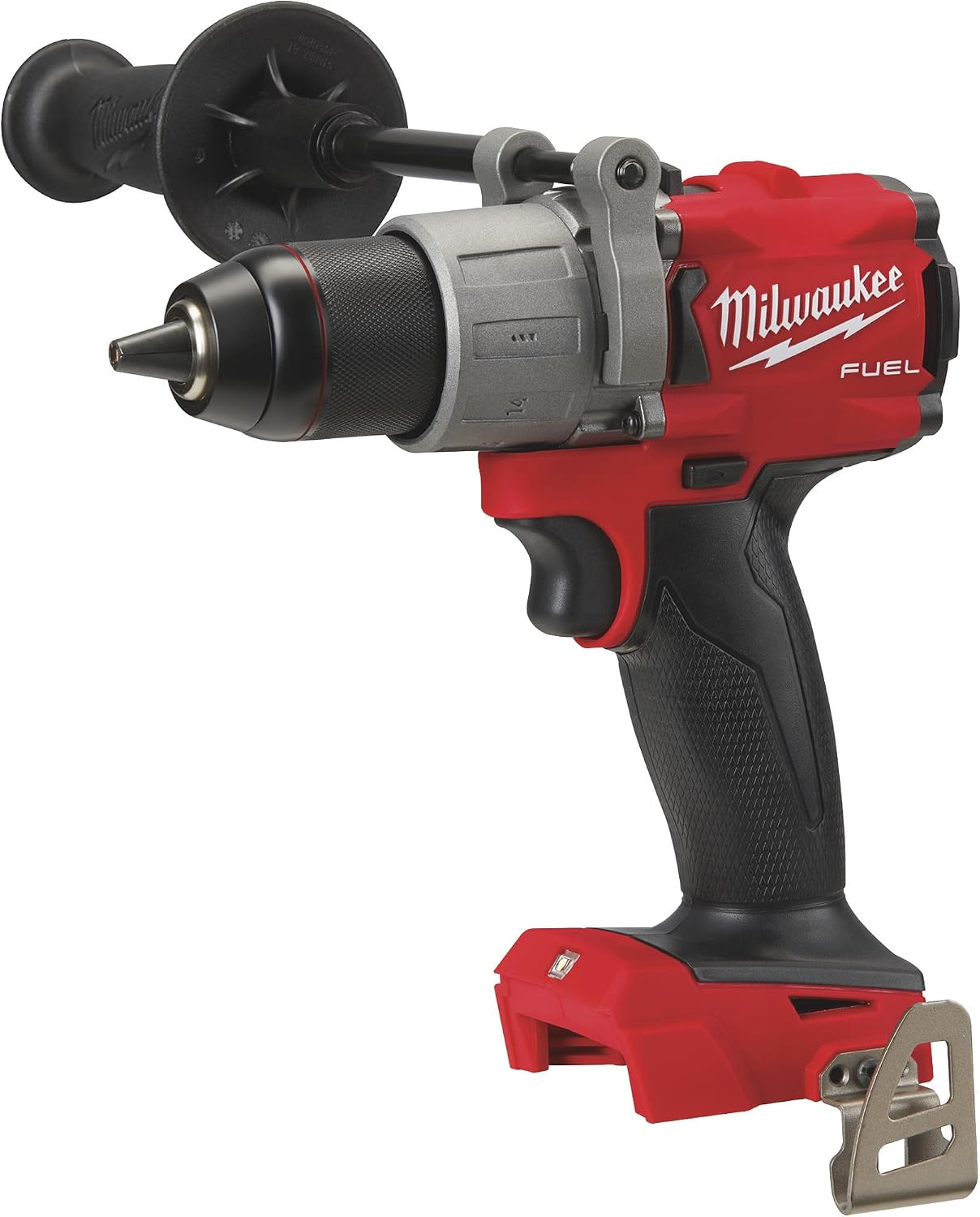 Milwaukee M18 FUEL 2904-20 hammer drill driver with side handle
