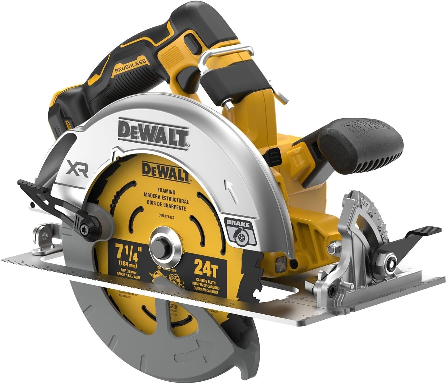 DEWALT 20V MAX XR DCS590B brushless 7-1/4-inch circular saw