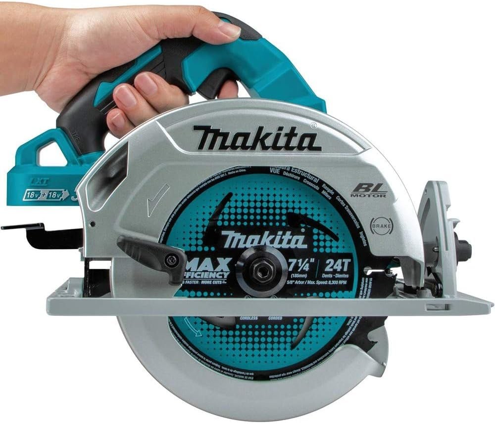 Makita 18V X2 LXT XSH06Z brushless 7-1/4-inch circular saw