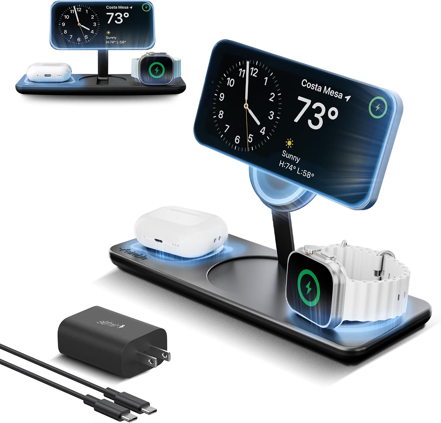 Nimble Podium 3-in-1 charging station