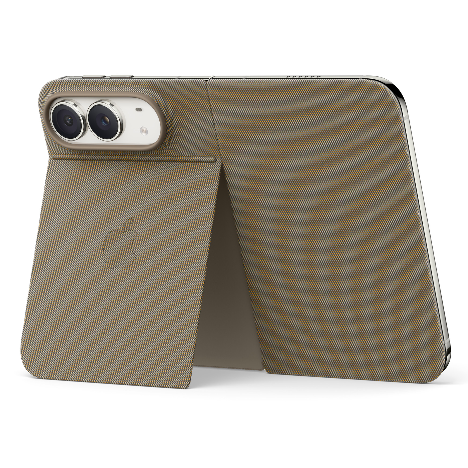 Apple iPhone Duo Folio with Kickstand in taupe