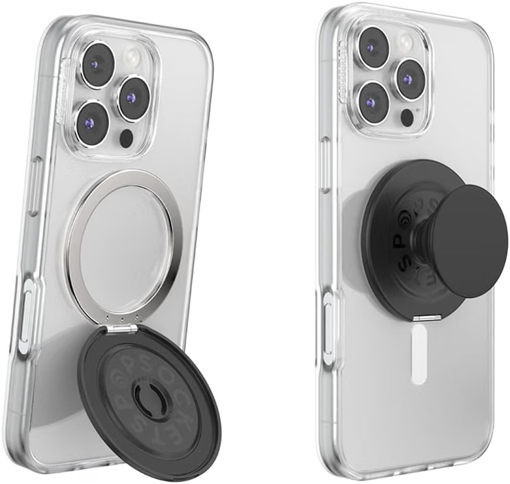 PopSockets Kick-Out Grip and Stand for MagSafe iPhone
