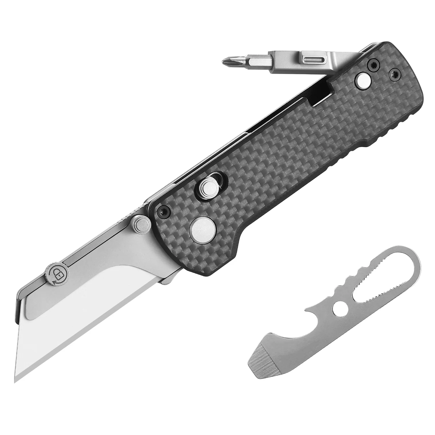 OKNIFE U1 Pro OKNIFE U1 Pro folding EDC utility knife with replaceable blade and integrated screwdriver