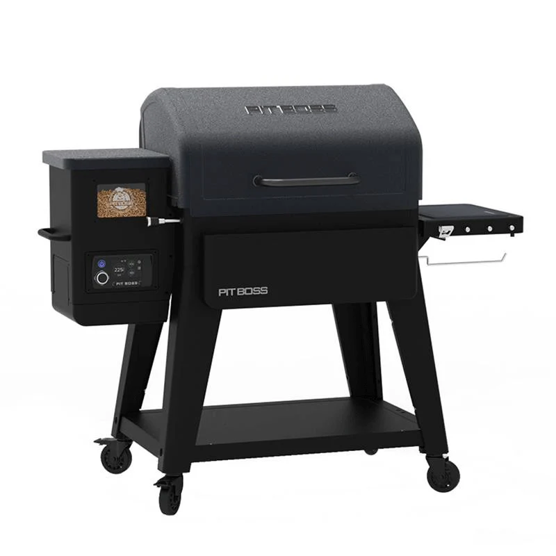 Pit Boss Navigator 1300 Connected pellet grill with large cooking area and side shelves
