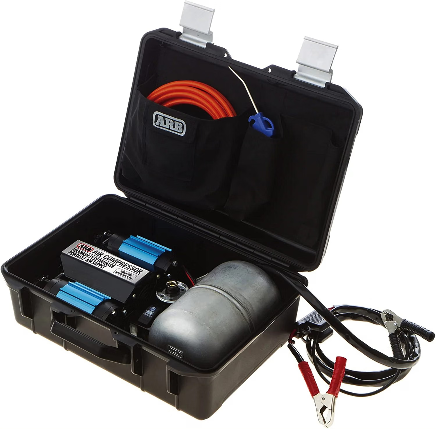 ARB CKMTP12 portable twin air compressor for overlanding and off-road tires