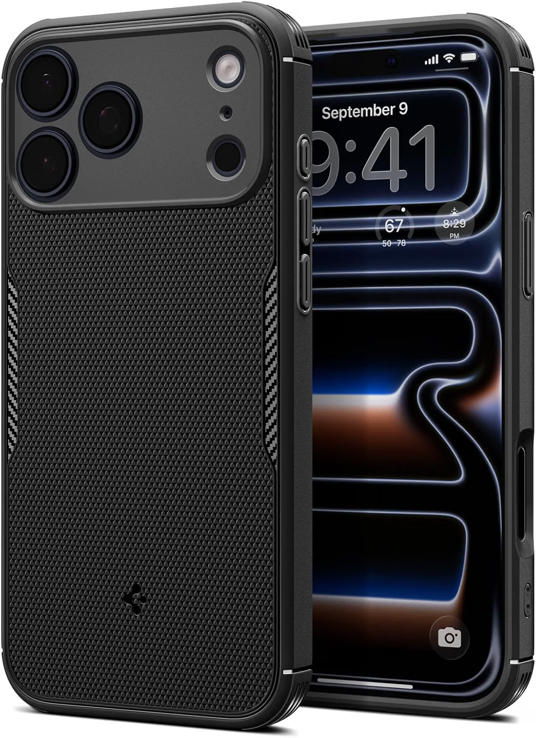Spigen Core Armor MagFit is a slim protective iPhone 18 Pro Max case with a textured grip, MagSafe compatibility, and reinforced corner protection. Spigen Core Armor MagFit protective case for iPhone 18 Pro Max