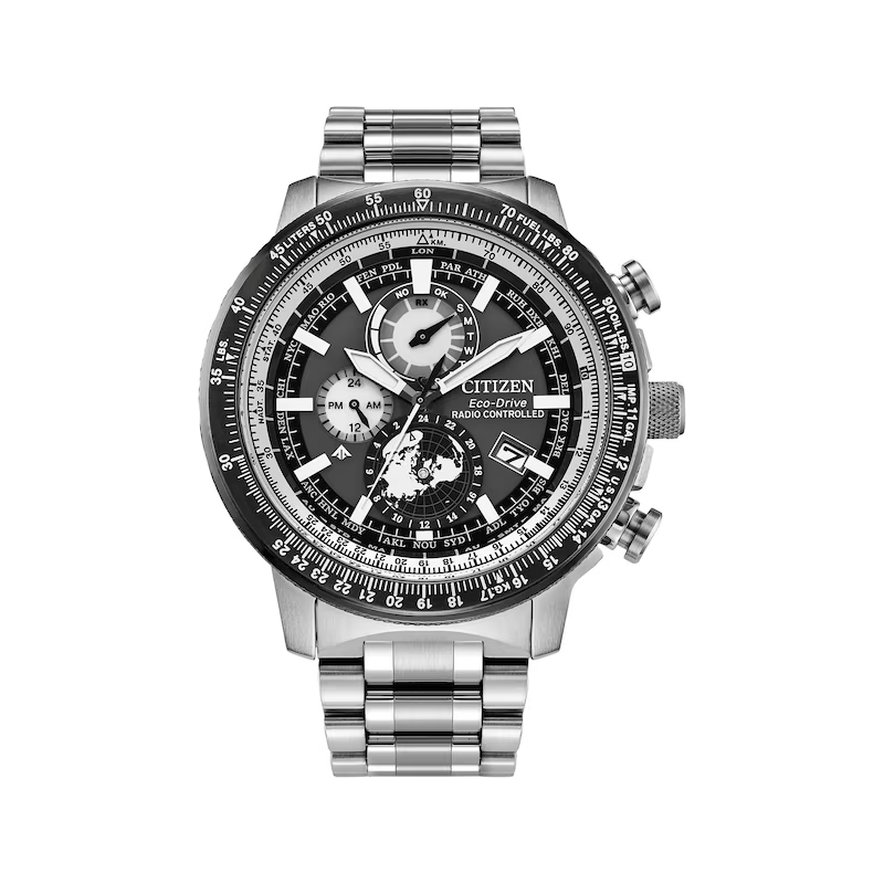 Citizen Promaster Geo Trekker is an Eco-Drive travel and outdoor watch designed for buyers who prioritize accuracy, durability, and practical functions over a traditional mechanical movement. Citizen Promaster Geo Trekker Eco-Drive travel and outdoor watch