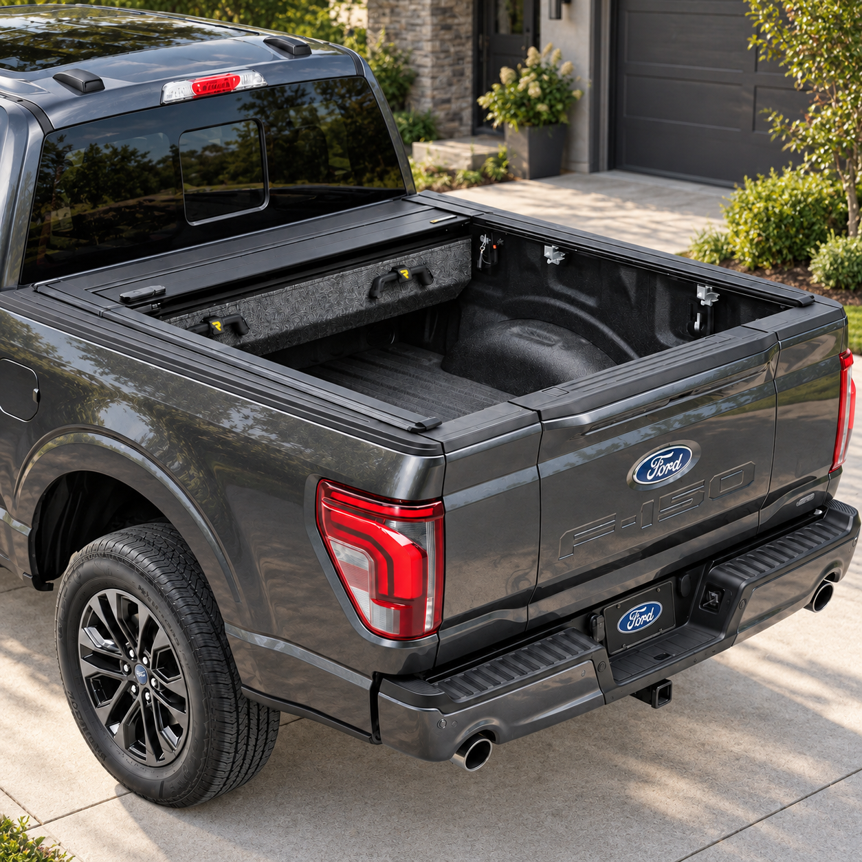 The RealTruck RetraxPRO EZ-OFF FRC-4000 combines a premium retractable aluminum cover with a removable canister system for full bed access. RealTruck RetraxPRO EZ-OFF FRC-4000 retractable tonneau cover.