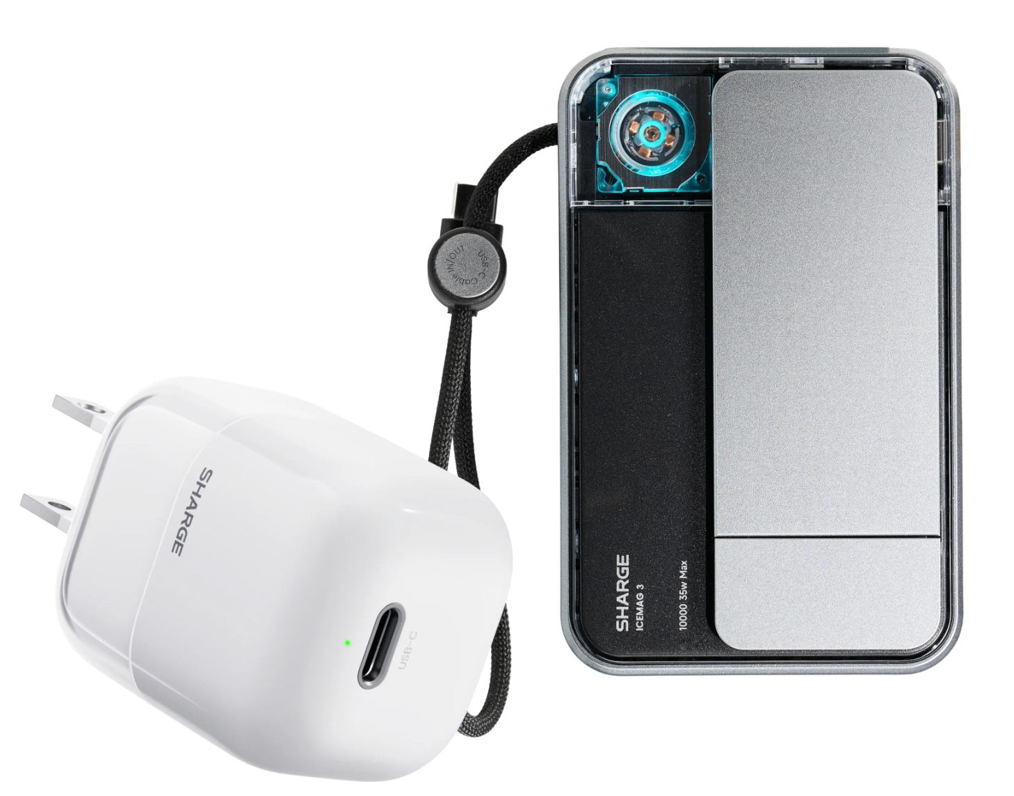 SHARGE Daily Carry Kit portable charging accessories for everyday carry and travel.