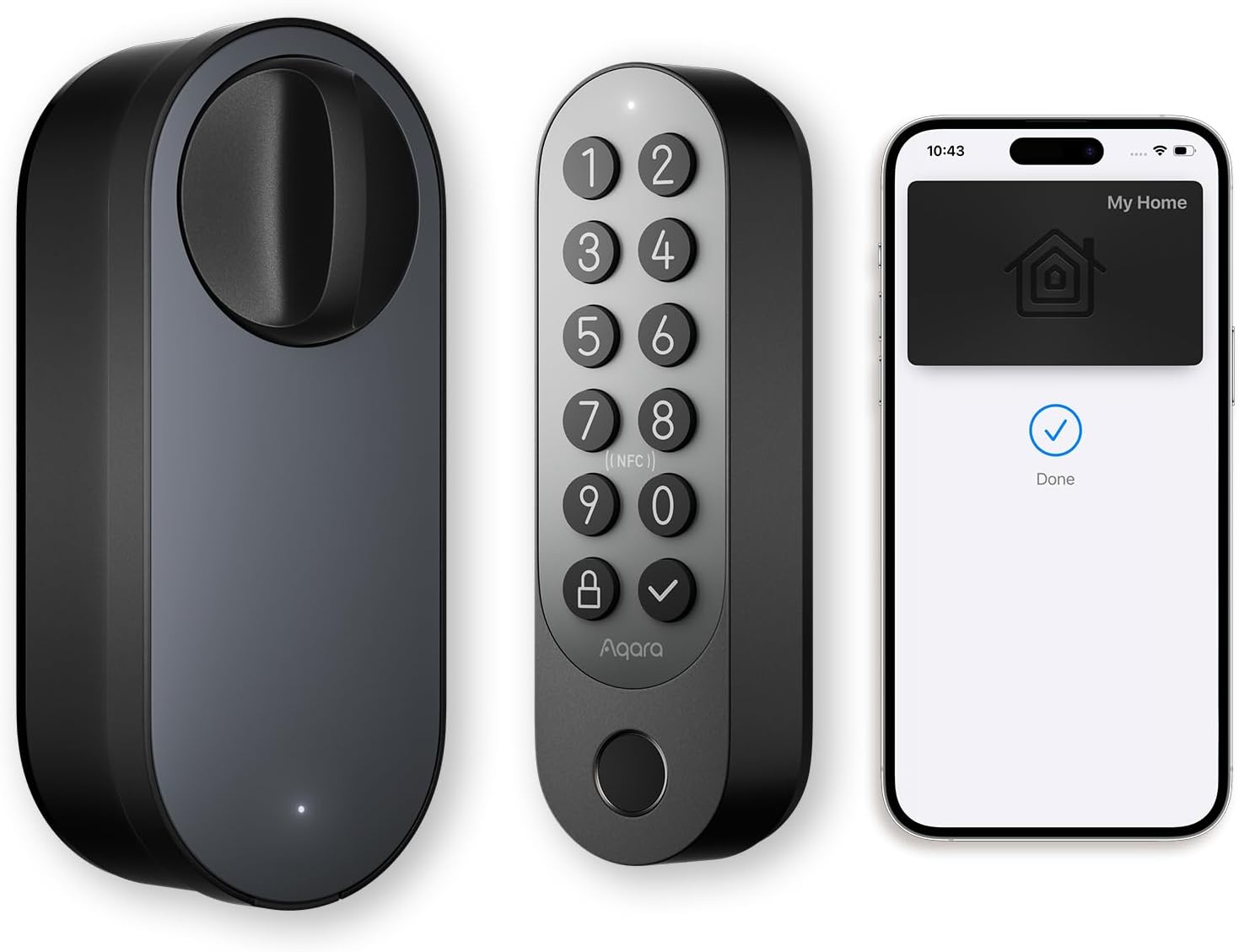 Aqara Smart Lock U200 retrofit smart door lock with keypad