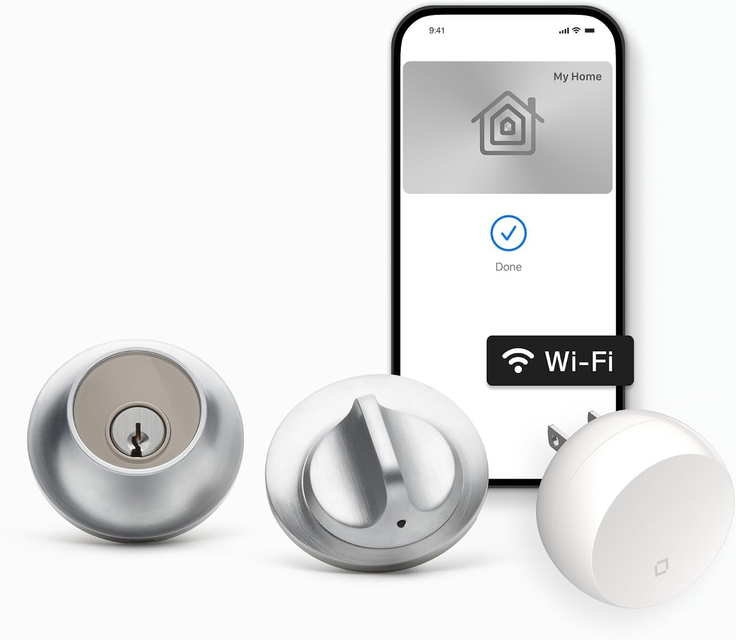 Level Lock Plus smart lock with low-profile interior design