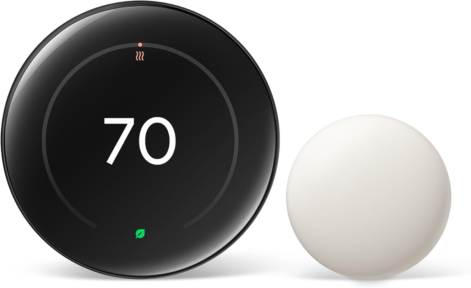 Google Nest Learning Thermostat fourth generation with circular smart display