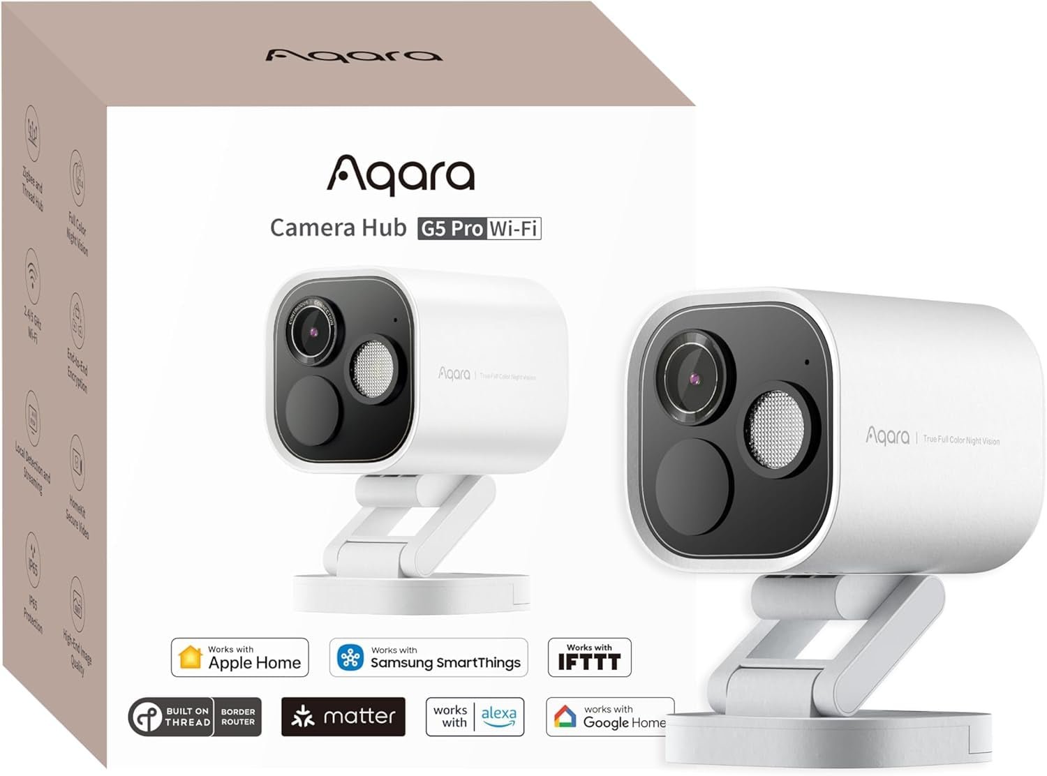 Aqara Camera Hub G5 Pro outdoor security camera and smart home hub