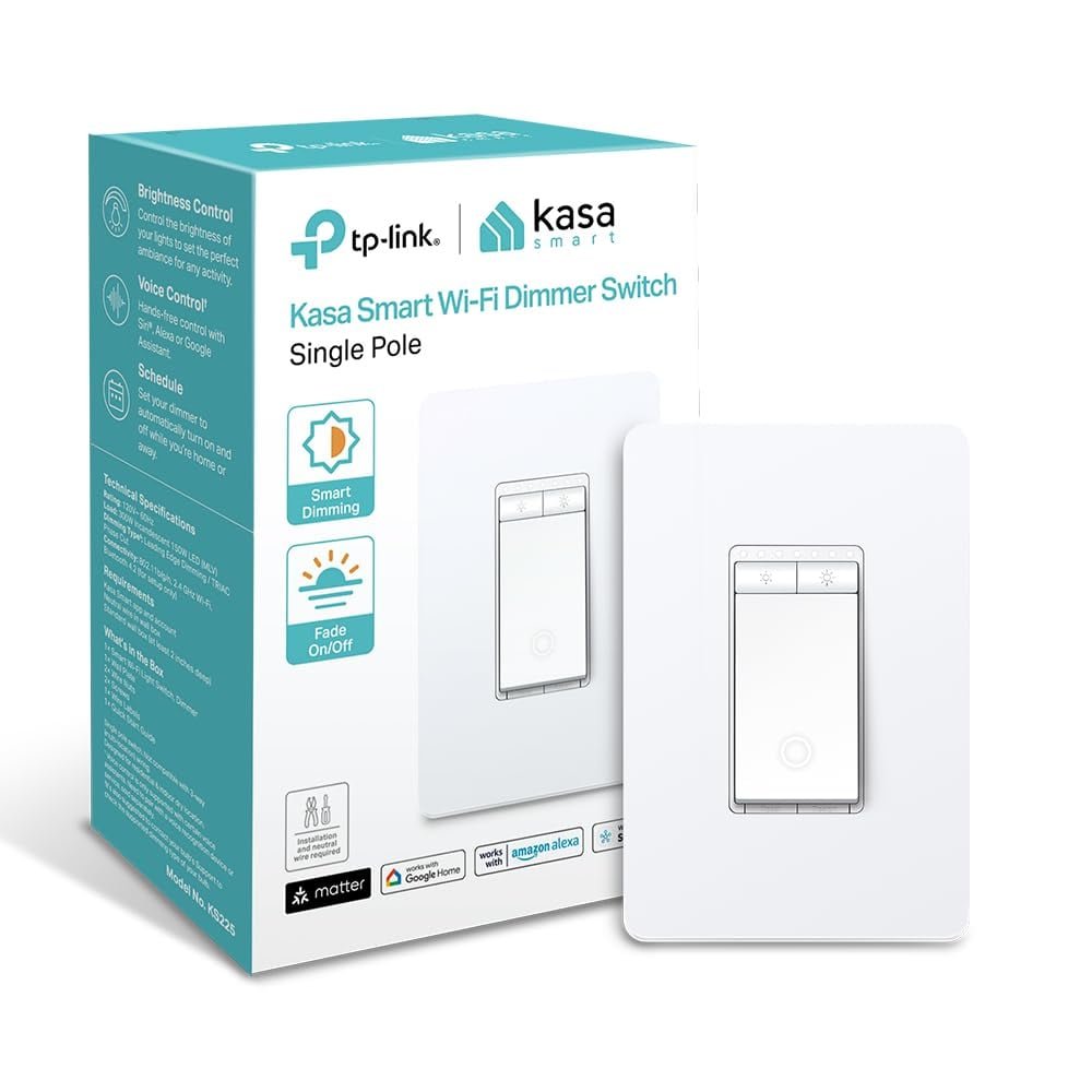 Kasa KS225 Matter smart dimmer switch
