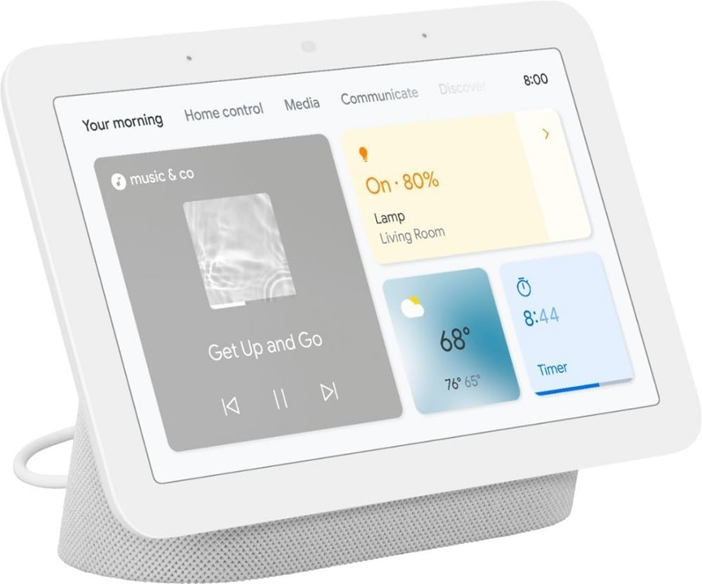 Google Nest Hub second generation Google Home smart display and Thread border router