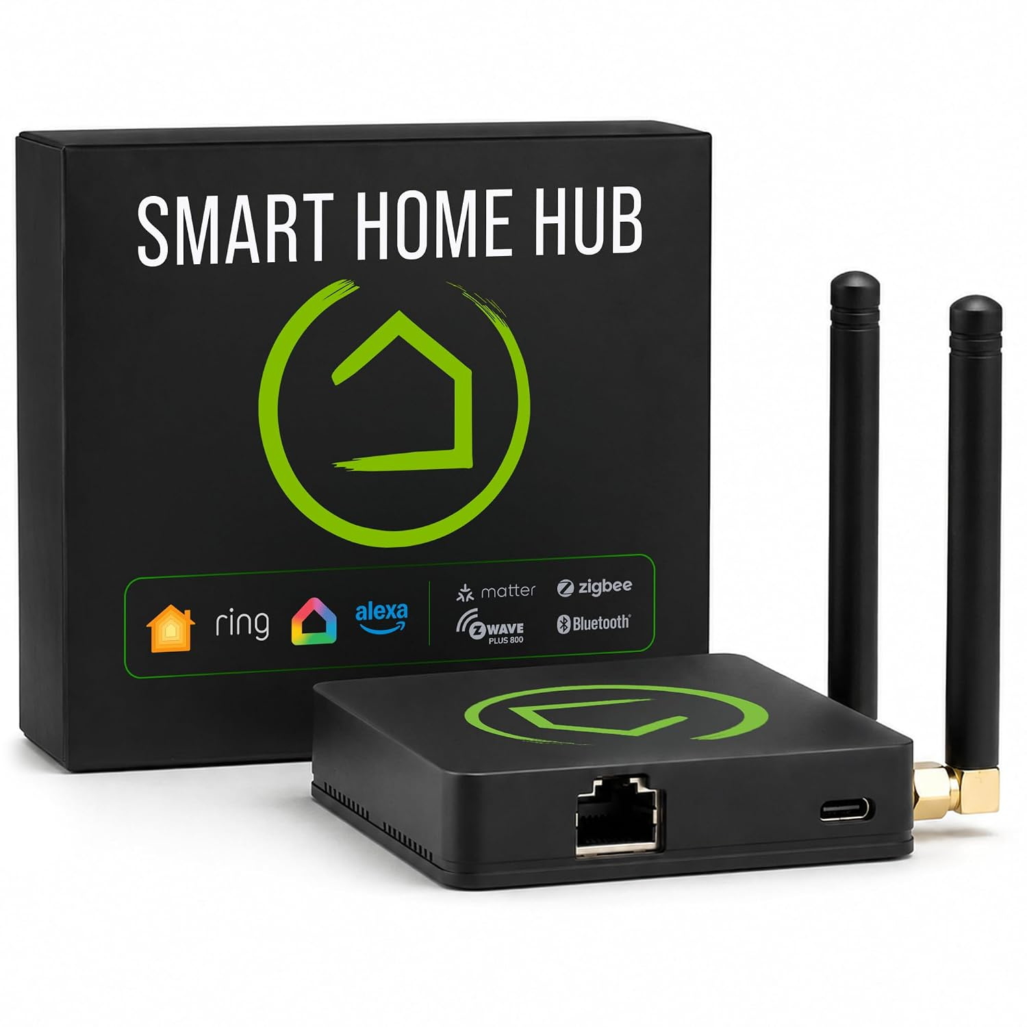 Hubitat Elevation C-8 Pro Zigbee Z-Wave and Matter smart home hub