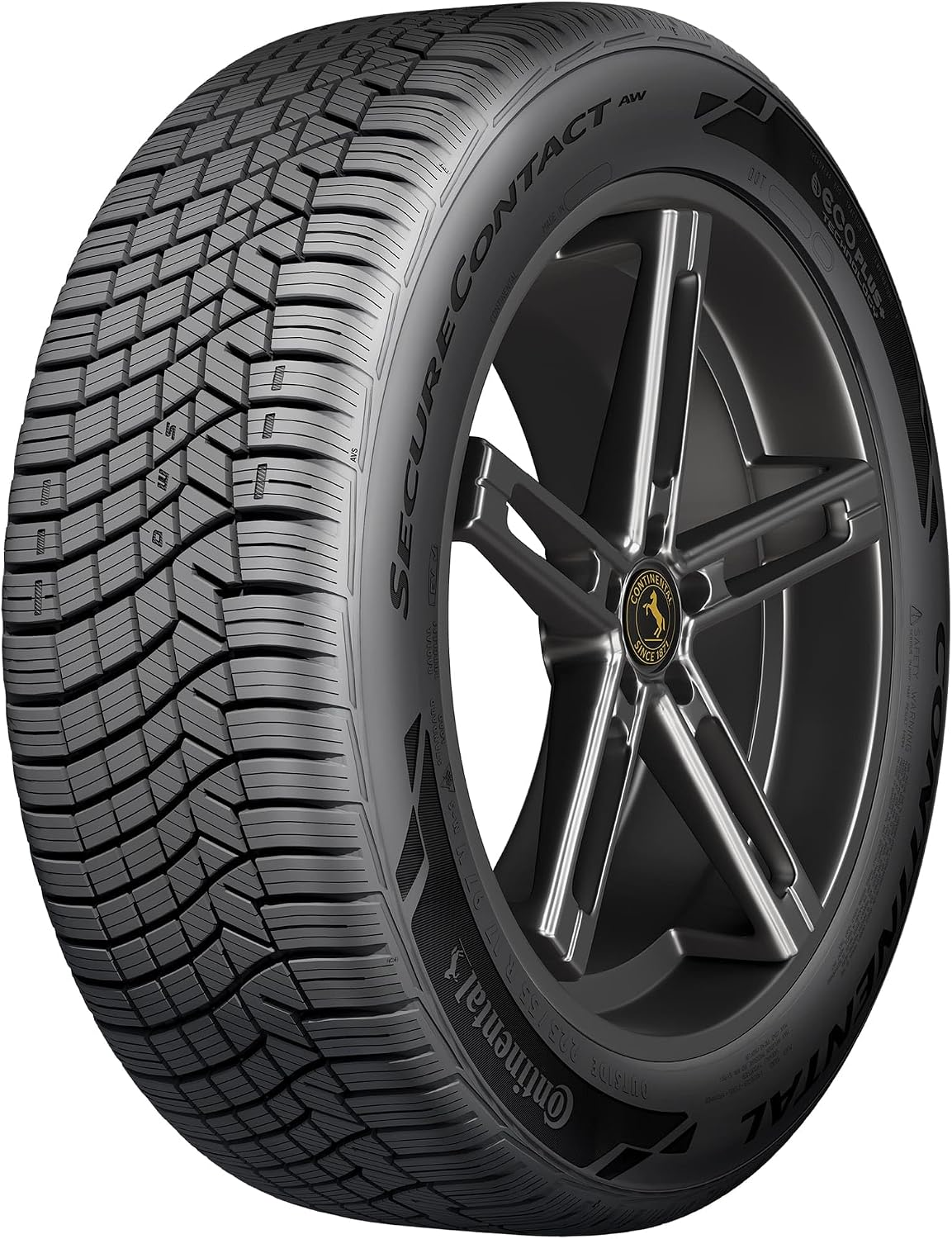 Continental SecureContact AW all-weather tire shown on a white background