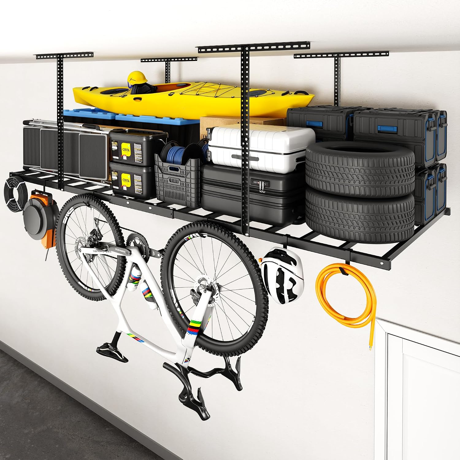 FLEXIMOUNTS Overhead Garage Rack garage organization product image