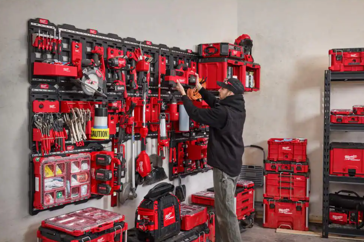 Milwaukee PACKOUT Wall + Accessories garage organization product image