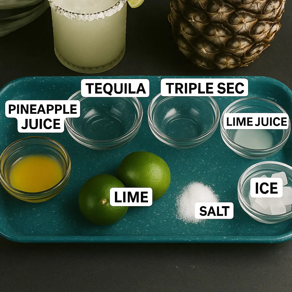 Pineapple Margarita Ingredients